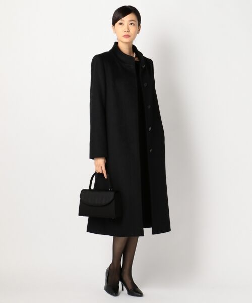 セール】 アンゴラ コート （その他アウター）｜BLACK FORMAL