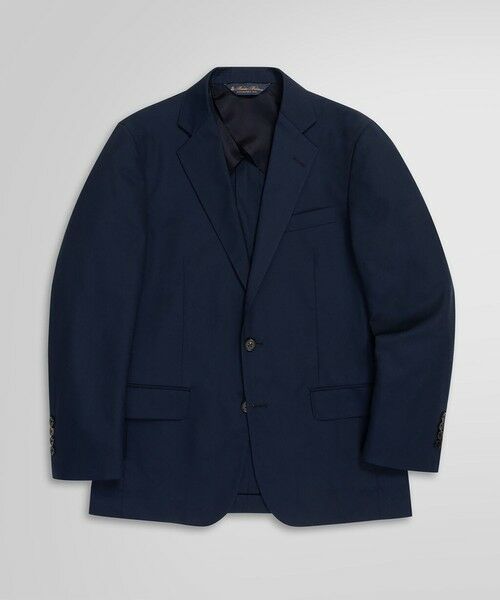 ポリエステル/コットン ポプリン シングル2釦 アンコンジャケット