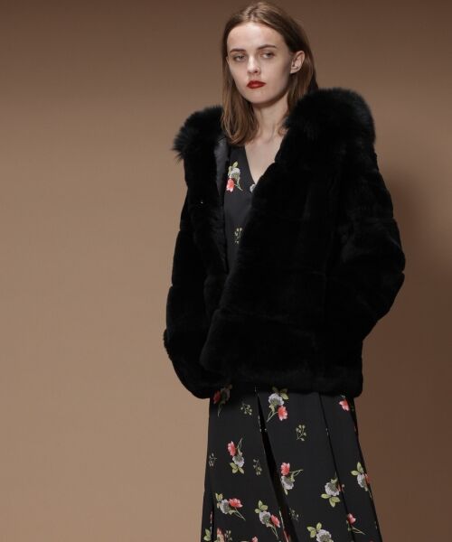 セール】 ファーコートジャケット （その他アウター）｜GRACE