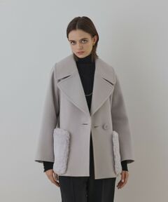 セール】 サイドスリットPコート （ピーコート）｜GRACE CONTINENTAL