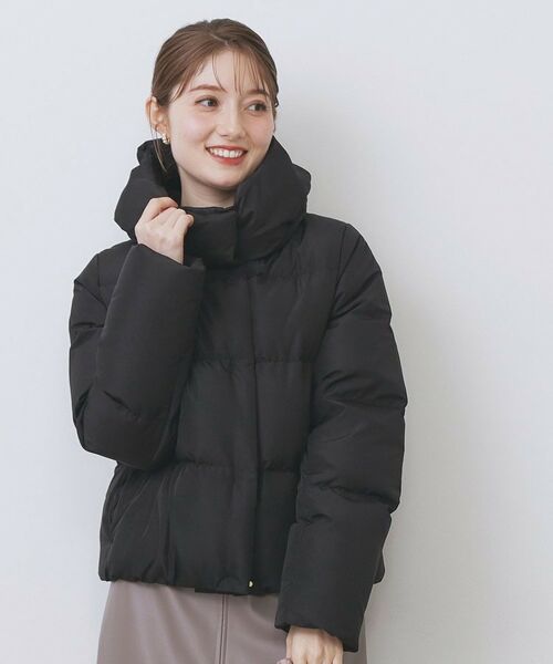 セール】 KAWADAダウンショートコート【撥水/洗濯機OK/静電気防止裏地