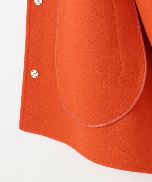 セール】 【SHIHOさん着用】ウールリバーノーカラー コート （その他