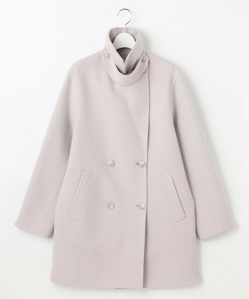 セール】 ウールリバーダブルブレストコート （その他アウター）｜自由