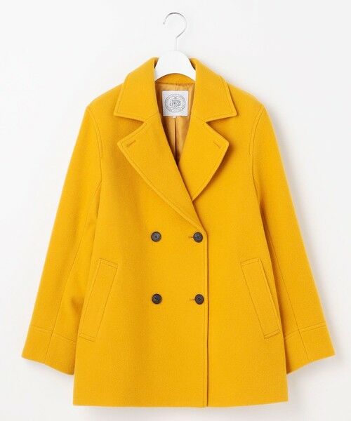 WEB限定カラーあり】Jackal ソフトメルトン Pコート （ピーコート）｜L