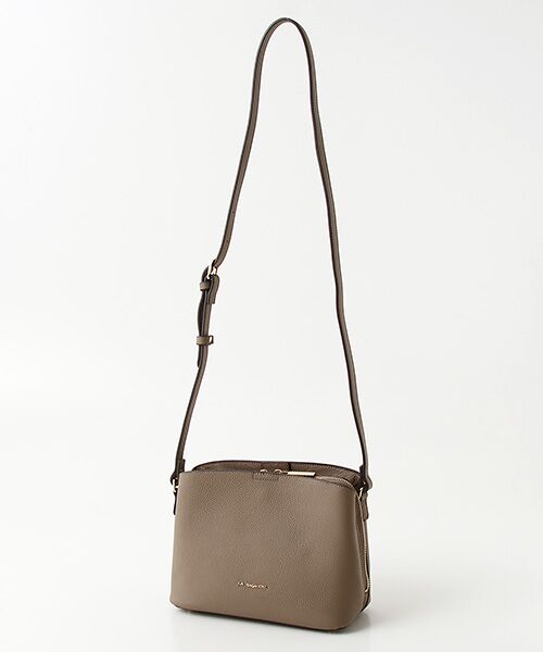 セール】 シュリンクレザー シンプルショルダー （ショルダーバッグ