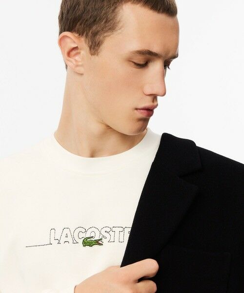 セール】 フランスメイドブランドネームロゴステッチスウェット