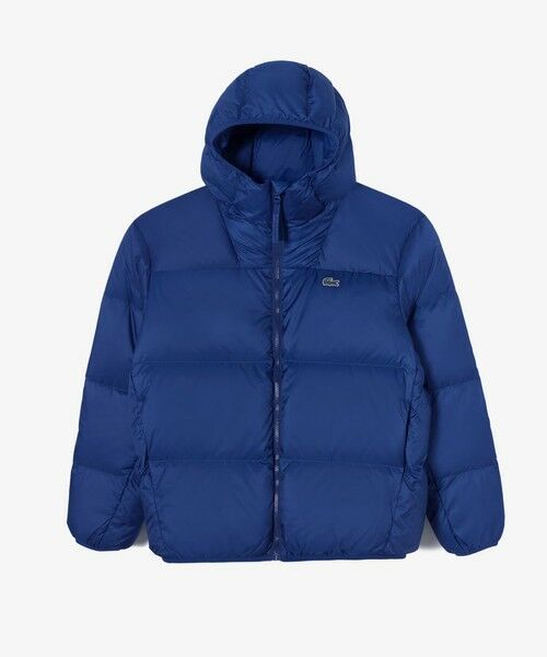 セール】 撥水 バックステッチ スタンドカラー フーデッドダウン