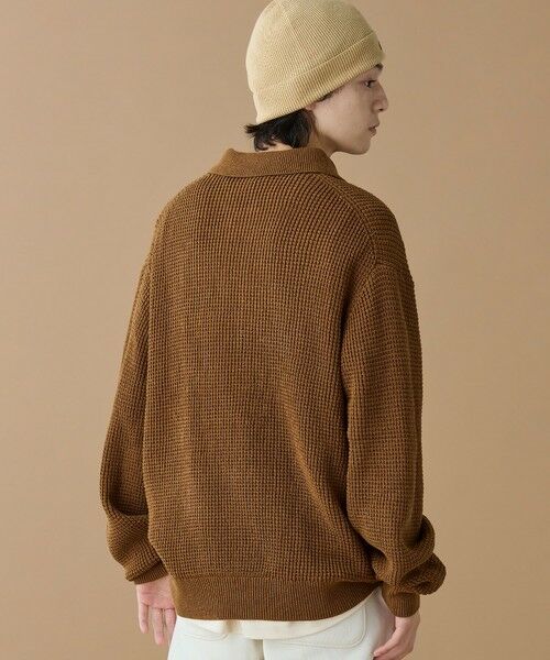 ワッフルニットポロセーター （ニット・セーター）｜LACOSTE