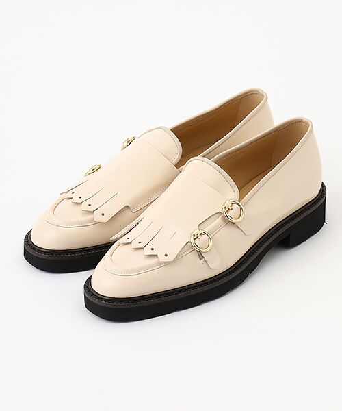 セール】 ダブルモンクシューズ （フラットシューズ）｜Luca Grossi