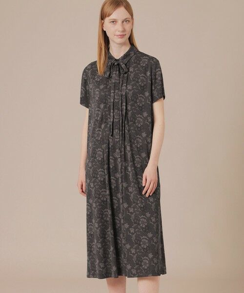 セール】 【BIBURY FLOWER】バイブリーフラワージャージワンピース