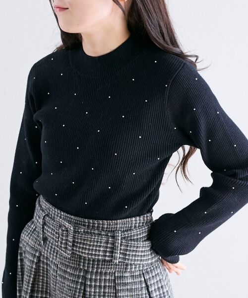 セール】 キラキラハイネックニット （ニット・セーター）｜MAJESTIC