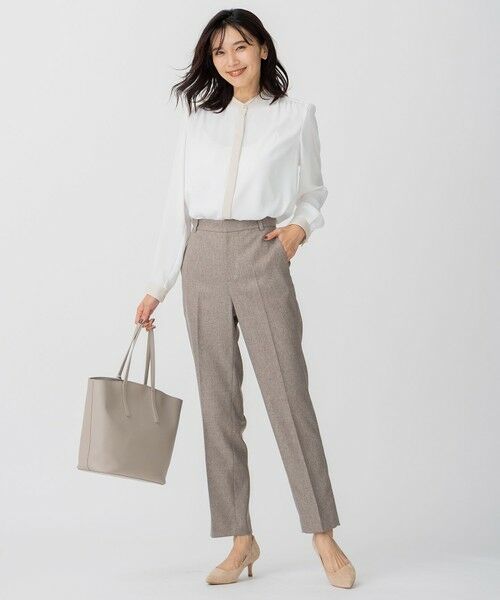 セール】 バックサテンアムンゼン バイカラー ブラウス （シャツ