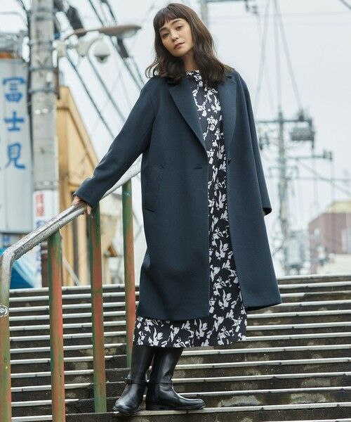 CLASSY.1月号掲載】ウールカシミヤビーバー チェスターコート （その他