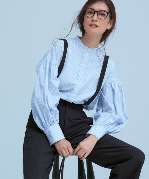 セール】 【洗える】CANCLINI ボリュームスリーブ シャツ （シャツ