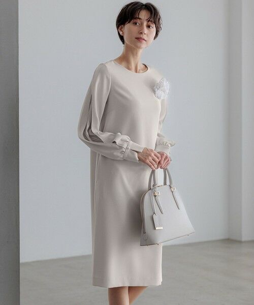 セール】 【セットアップ対応】トリアセダブルジョーゼット スリット