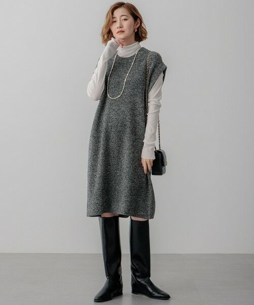 セール】 【SLOW/一部店舗限定】ニットトータル スリーブレス