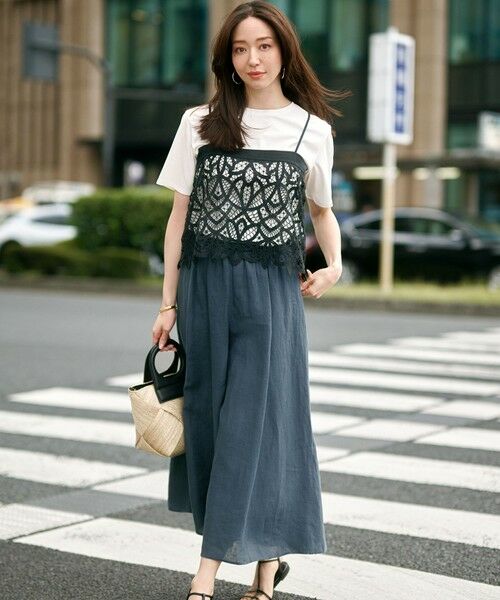 セール】 【洗える】LIBECOリネン ガウチョ パンツ （その他パンツ