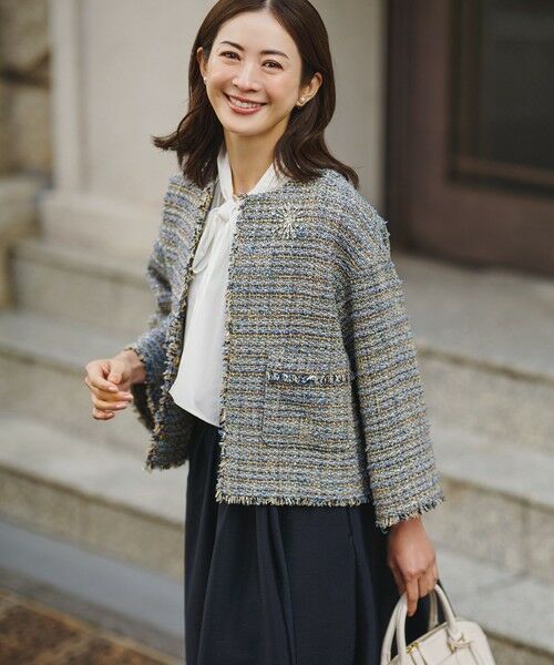 VERY掲載】クリスタルシャワー ブローチ （ブローチ・コサージュ）｜23