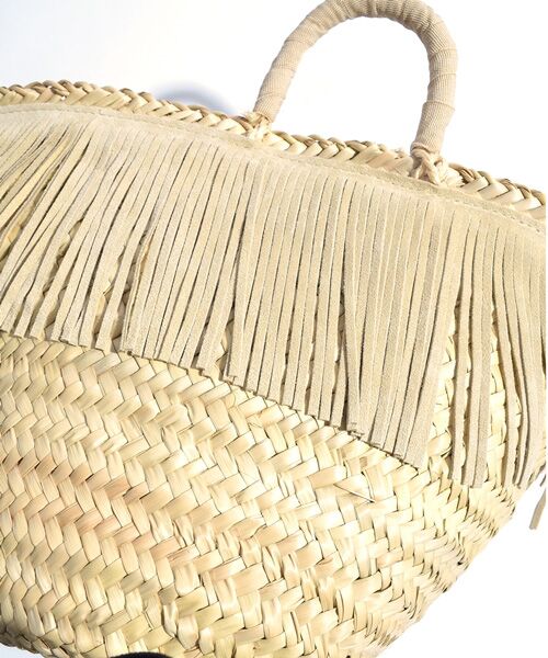 セール】 BERTINI:フリンジかごバッグM◇ （かごバッグ）｜SHIPS