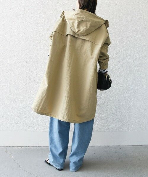 セール】 SHIPS any:〈洗濯機可能〉オーバー フーディ ブルゾン コート