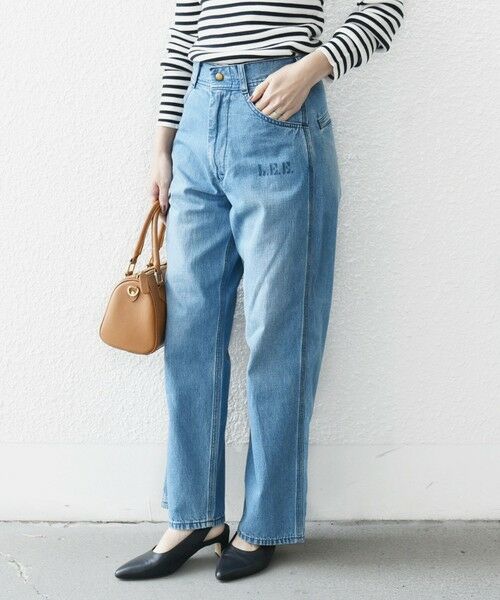 セール】 【SHIPS any別注】Lee: バック レースアップ デニム パンツ