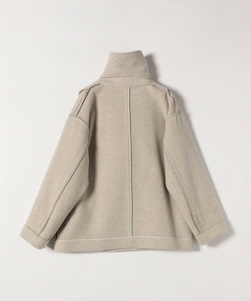 SHIPS any: カシミヤ ミックス テーラード ショート Pコート