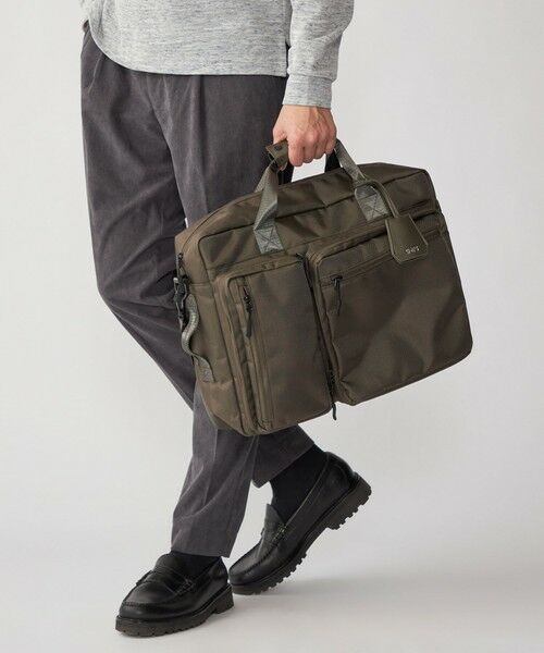 WEB限定】SHIPS: 3WAY ビズ ワイド ブリーフ バッグ （ビジネスバッグ