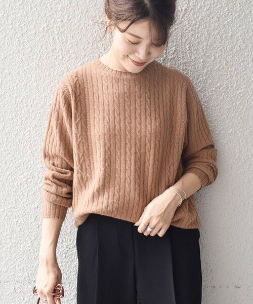 セール】 カシミヤケーブルニット◇ （ニット・セーター）｜SHIPS