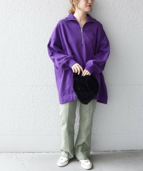 セール】 SHIPS any:〈ウォッシャブル〉オーガニックコットン 裏起毛