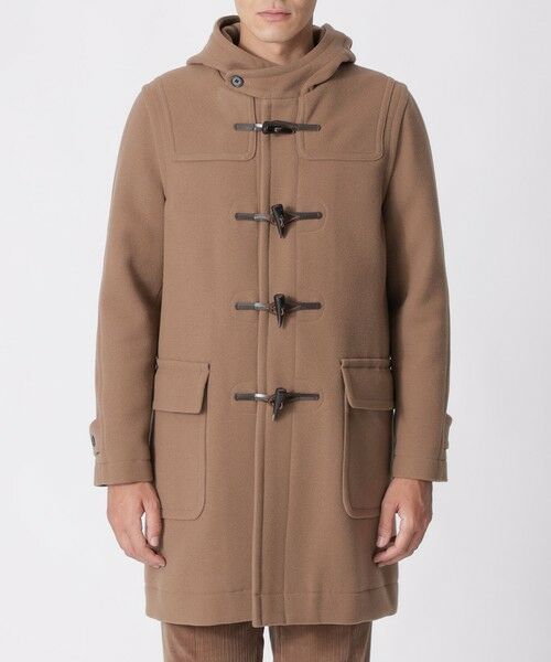 セール】 カシミヤミックスウールメルトンダッフルコート （その他