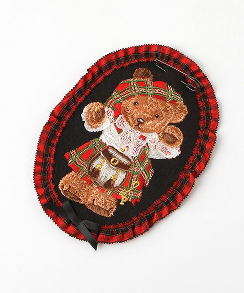 セール】 ハイランドダンス刺繍ワッペン （ブローチ・コサージュ