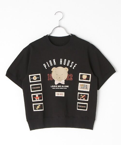 顔くまプリントプルオーバー （スウェット）｜PINK HOUSE / ピンク