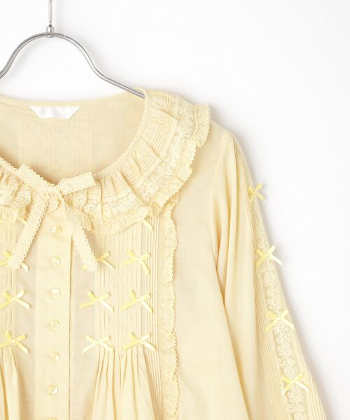 ミニリボンいっぱいブラウス （シャツ・ブラウス）｜PINK HOUSE