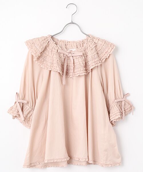 フリル襟付きブラウス （シャツ・ブラウス）｜PINK HOUSE / ピンク