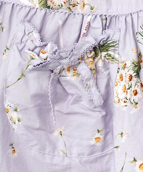 マーガレットブーケプリントミディワンピース （ロング・マキシ丈