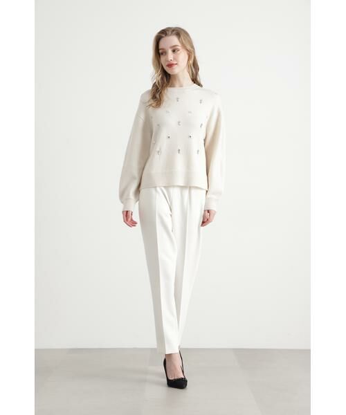 セール】 ◇ウエストリボンテーパードパンツ （パンツ）｜PINKY