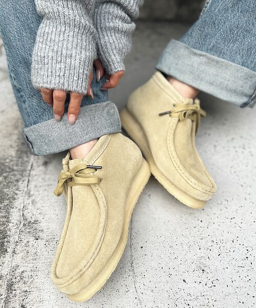 CLARKS/クラークス】ワラビーブーツ wallabee Boot （ブーツ（ショート
