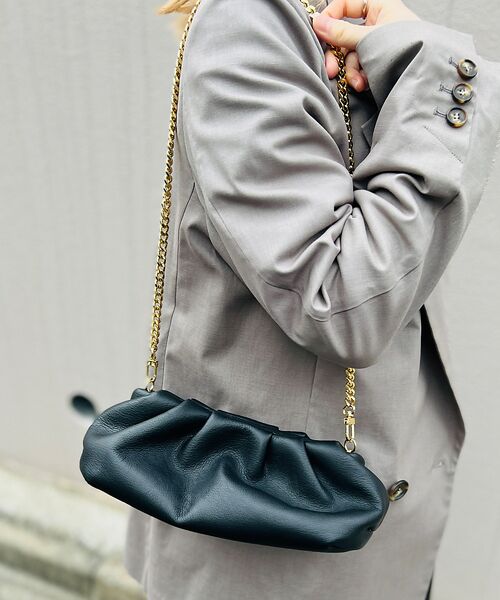 BRENTELLA/ブレンテッラ】チェーンショルダーバッグ （ショルダー