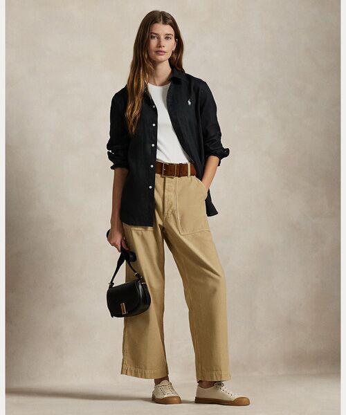 クラシック フィット リネン シャツ （シャツ・ブラウス）｜POLO RALPH