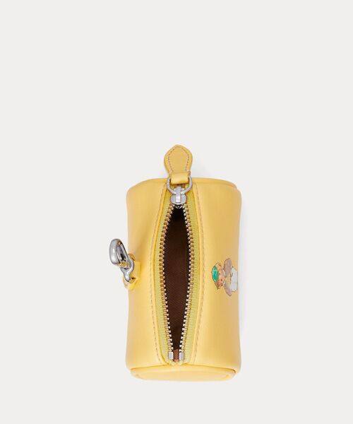 Polo ベア レザー シリンダー コイン ポーチ （ポーチ）｜POLO RALPH