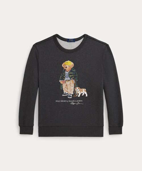 ボーイズ 8才～20才)Polo ベア ヘザード フリース スウェットシャツ