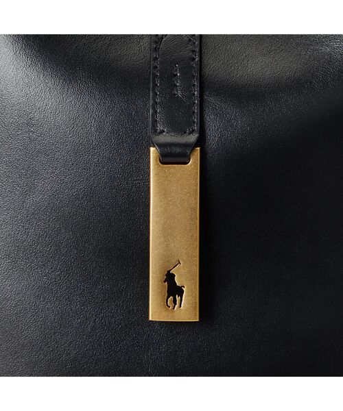 Polo ID ミディアム レザー ショルダー バッグ （ショルダーバッグ