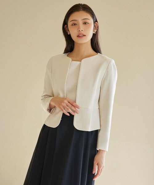 LUCE ジャケット （ノーカラージャケット）｜TOCCA / トッカ