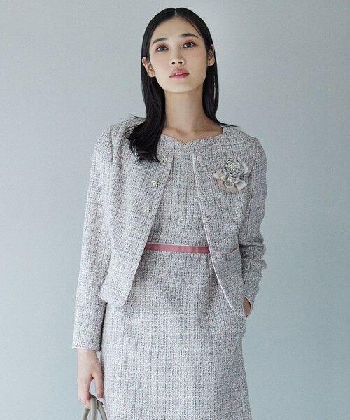 セール】 【消臭＆洗える！】PRIMAVERA ジャケット （ノーカラー