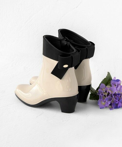 セール】 BACK RIBBON RAIN BOOTS レインブーツ （レインシューズ