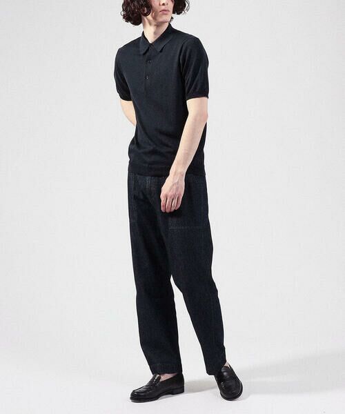 セール】 シルクコットン ニットポロシャツ SESIA （ポロシャツ