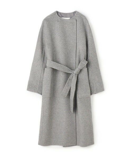 プレミアムウールリバー ノーカラーコート （その他アウター