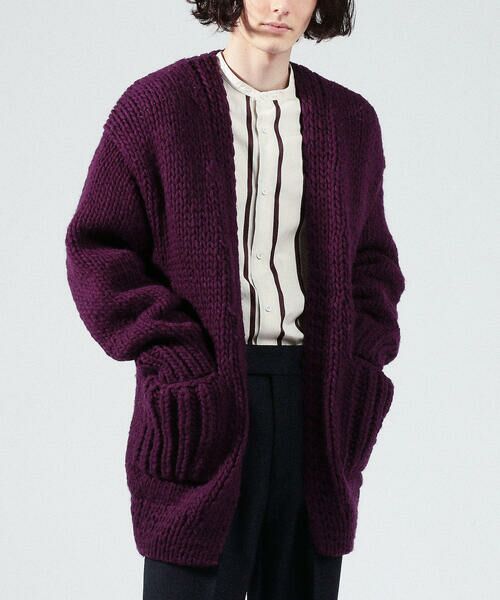 セール】 アンデスウール ボタンレスカーディガン （カーディガン