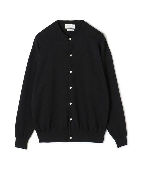 セール】 コットンカシミヤ クルーネックカーディガン （カーディガン