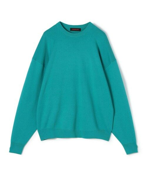 CABaN コットンカシミヤ クルーネックプルオーバー （ニット・セーター